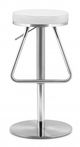 Zuo® Soda White Bar Stool-1