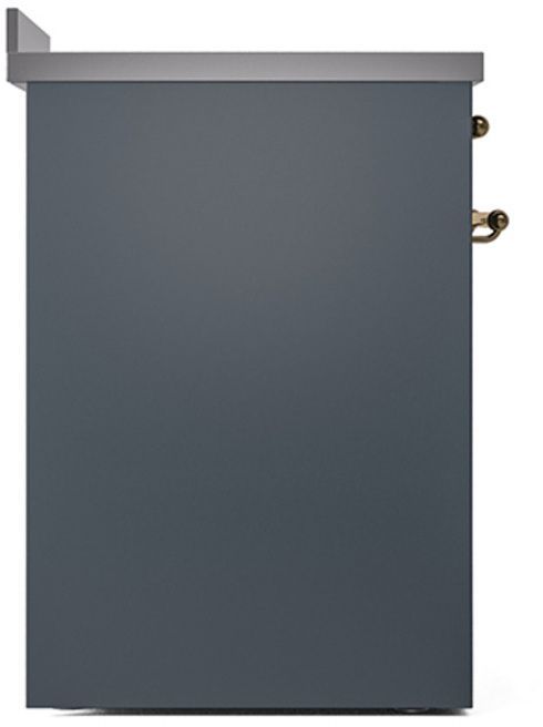 Ilve® Nostalgie II Series 30" Blue Grey Pro Style Induction Range-3