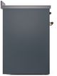 Ilve® Nostalgie II Series 30" Blue Grey Pro Style Induction Range-3