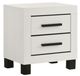 American Wholesale Furniture Salt Creek White Nightstand-0