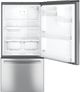 GE® 33" 24.8 Cu. Ft. Fingerprint Resistant Stainless Steel Bottom Freezer Refrigerator-1