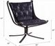 ACME Furniture Carney Vintage Blue Leather Accent Chair-2