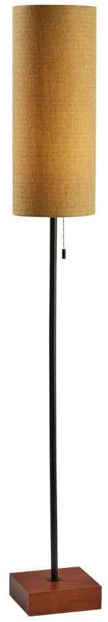 Adesso® Trudy Walnut Floor Lamp-0