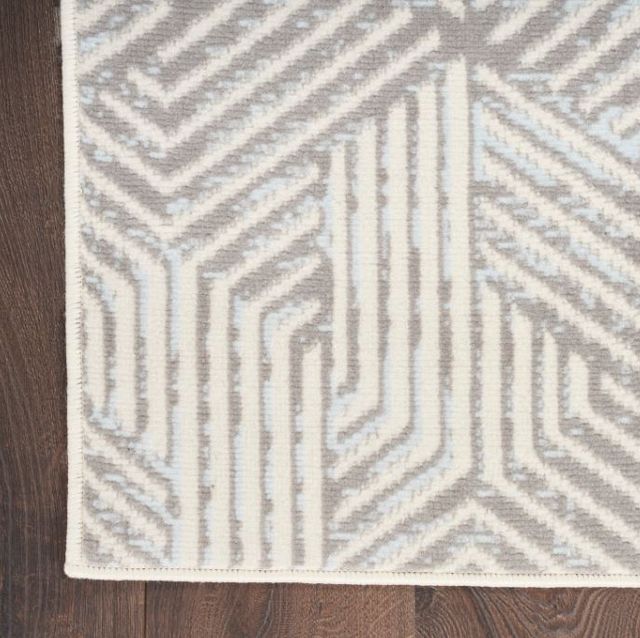 Nourison Home™ Grafix Gray 5'x7' Style 5 Area Rug-2