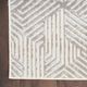 Nourison Home™ Grafix Gray 5'x7' Style 5 Area Rug-2