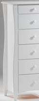 Night & Day Furniture™ Clove Cases White Lingerie Chest-1