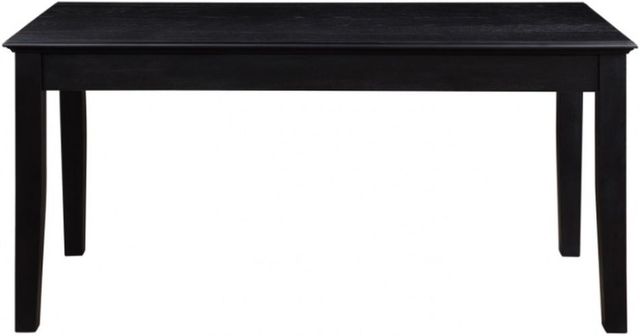 Winners Only® Berkeley Aged Oak/Ebony 60" Writing Desk-2