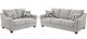 Coaster®  Tomkins 2-Piece Light Gray Boucle  Stationary Seating Set-0
