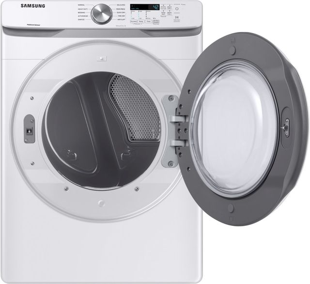 Samsung 7.5 Cu. Ft. White Front Load Gas Dryer-2