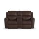 Flexsteel Hudson Triple Power Reclining Console Loveseat-3