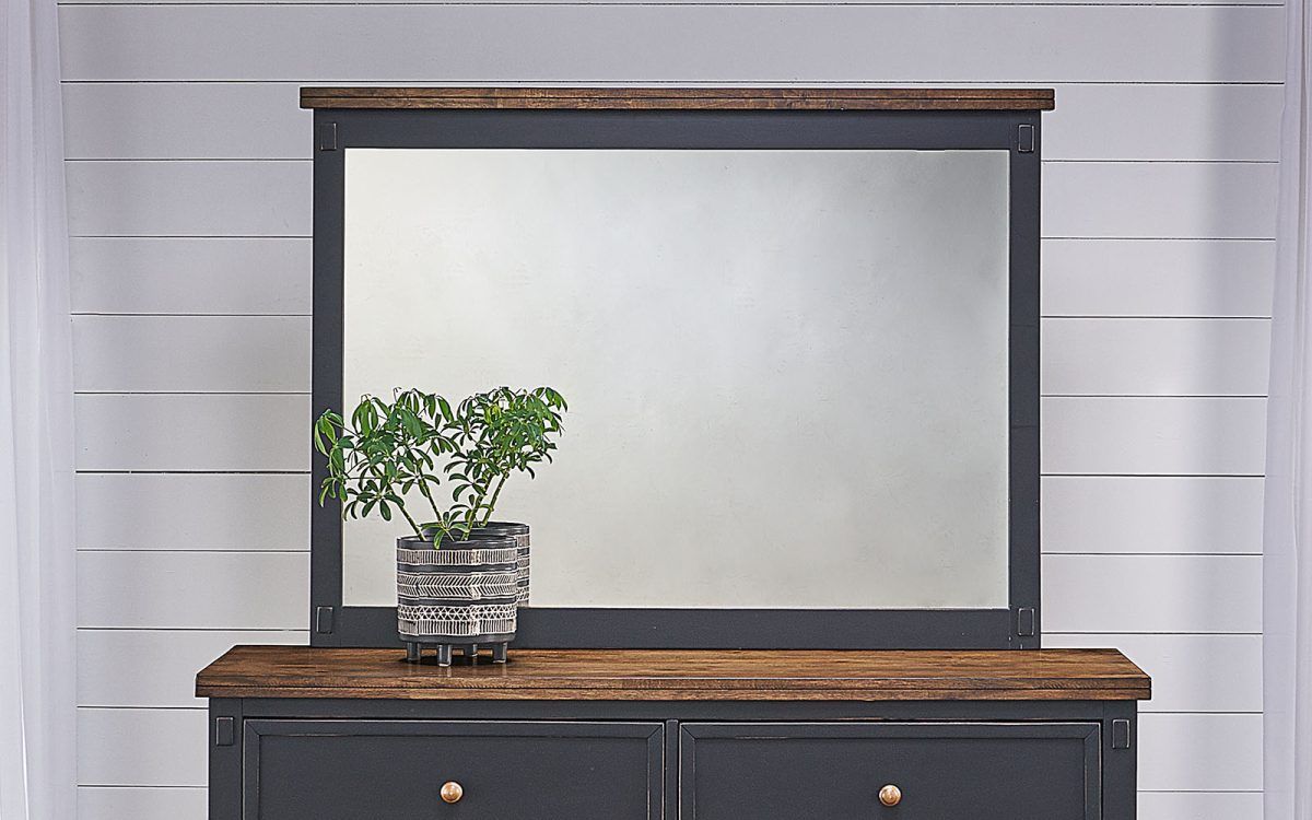 Stormy Ridge Mirror - Chicory/Slate Black