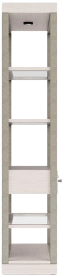 Riverside Furniture Adeline Blanco Bookcase-2