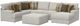 Jackson Furniture Tori 4-Piece Birch Sectional with Ottoman-0