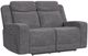 Flexsteel® Ridge Granite Power Reclining Loveseat with Power Headrest-0