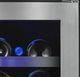 WineCell'R Diamond 15" Stainless Steel Single Zone Built-In Wine Cooler-1