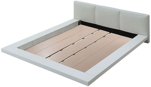 Furniture of America® Christie White California King Platform Bed-2