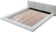 Furniture of America® Christie White California King Platform Bed-2