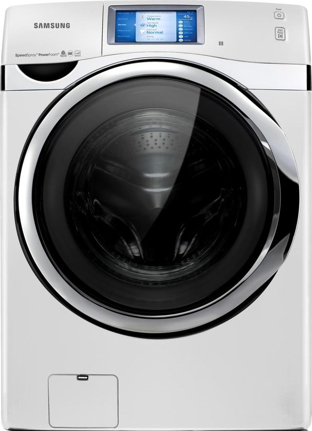 Samsung White Front Load Washer-0