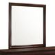 Elements International Louis Philippe Cherry Drawer Dresser and Mirror Set-3