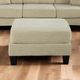 Furniture of America® Moretaine Beige Storage Ottoman-2