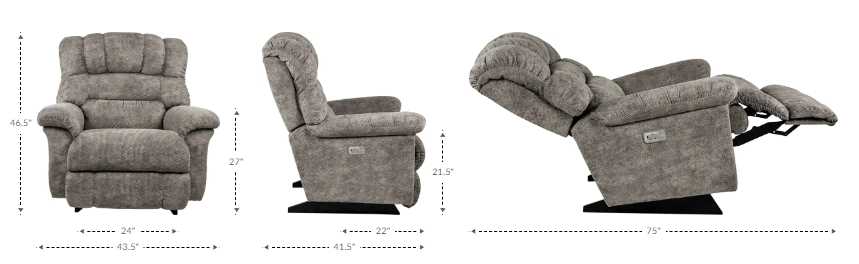 仲村さま専用 La-Z-Boy® Pinnacle Java Power Rocking Recliner with Headrest