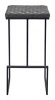 Zuo® Element Gray Bar Stool-1