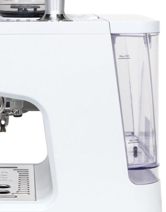 Café™ BELLISSIMO Matte White Semi Automatic Espresso Machine and Frother-3
