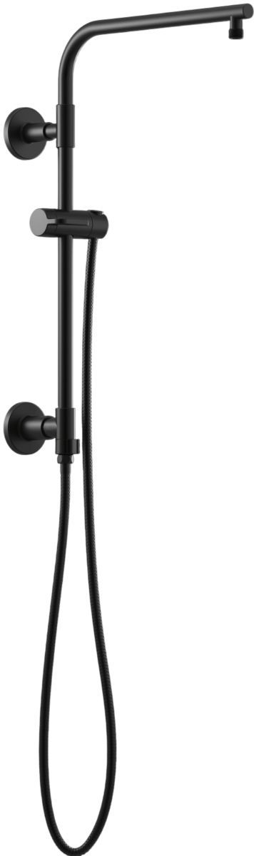 Brizo Essential™ Matte Black 18" Linear Round Shower Column-0