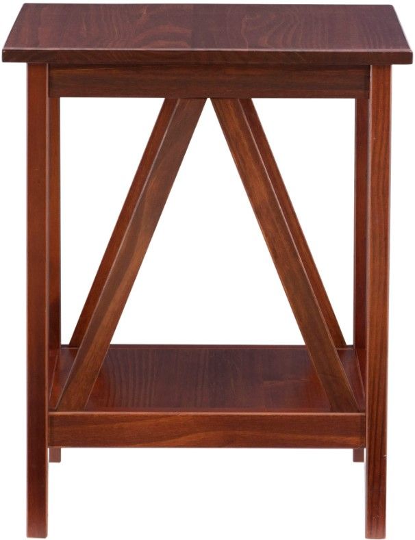 Linon Titian Antique Tobacco End Table-3