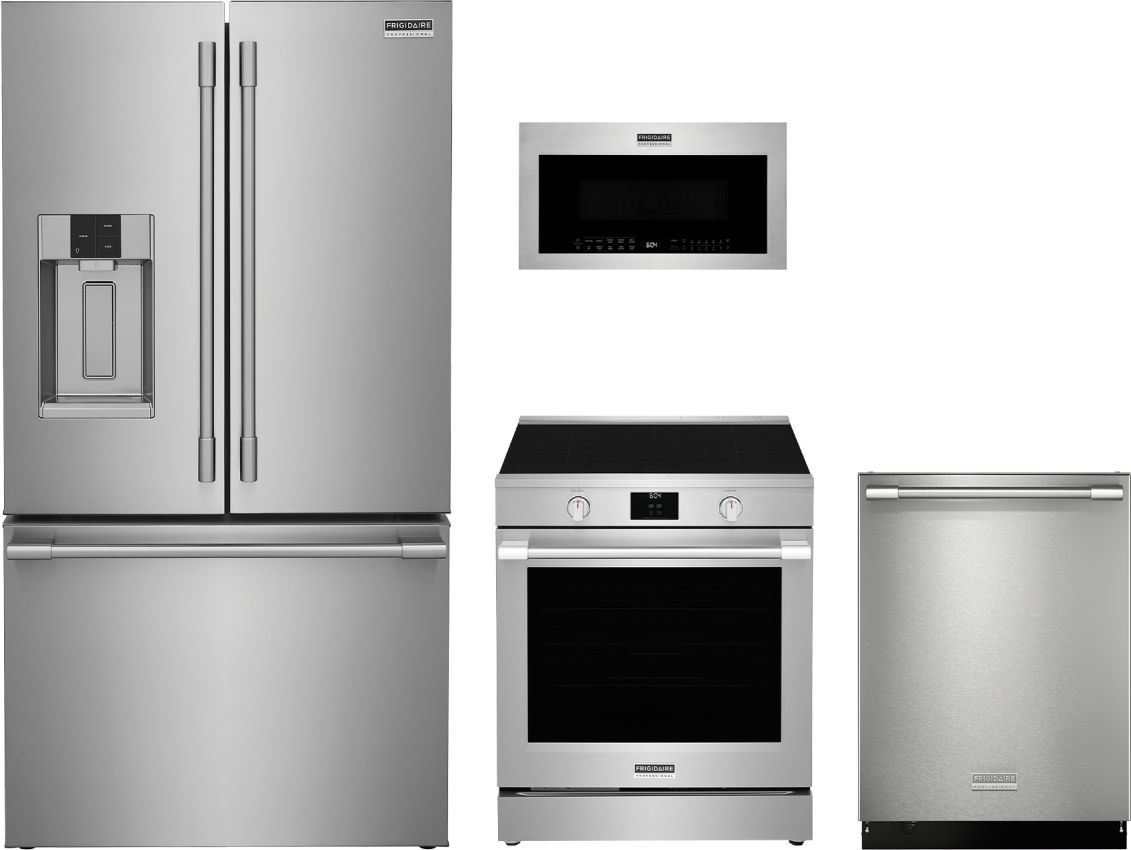 Frigidaire Professional® 4 Piece Stainless Steel Kitchen Package 