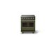 Viking® 5 Series 30" Martini Pro Style Induction Range with Polished Chrome Trim-3