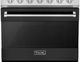 Viking® 3 Series 30" Cast Black Pro Style Gas Range-1