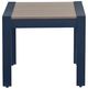 Signature Design by Ashley® East Beach Driftwood Wooden Outdoor End Table with Navy Blue Base-2