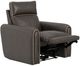 Catnapper® Nico Khaki/Walnut Power Headrest Wall Hugger Recliner-4