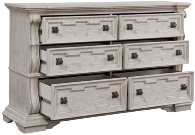 Signature Design by Ashley® Bruchandi Antique White Dresser-2