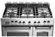 Verona® Prestige Series 36" Stainless Steel Pro Style Dual Fuel Range-3