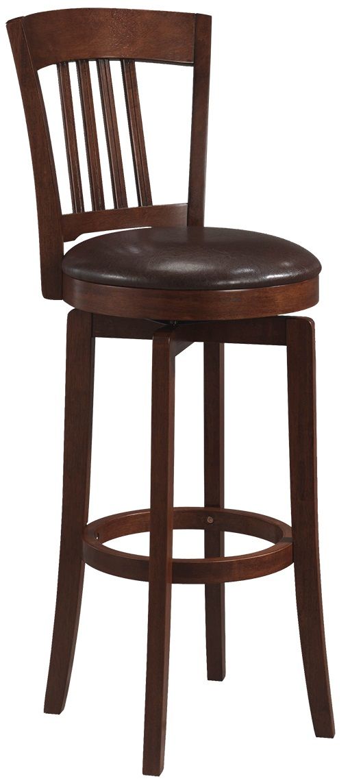 HH2 Home Canton Brown Swivel Counter Stool-0