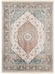 Surya Carlisle Cream/Denim/Medium Brown 4'x6' Area Rug-0