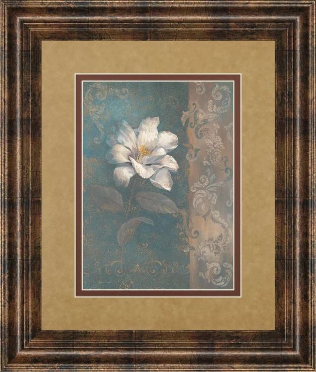 Classy Art Floral Trans I by Vivian Flasch Framed Print Wall Art-1