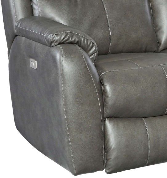 Southern Motion™ Customizable Marquis Double Power Reclining Sofa with Headrest and Next Level-2