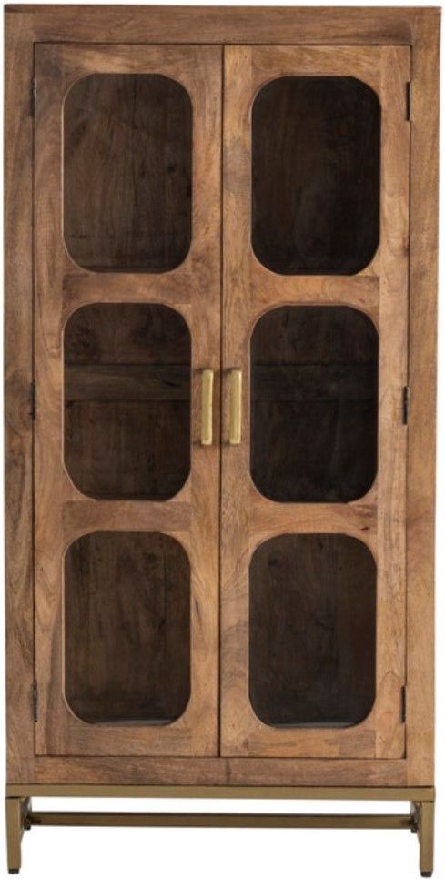 Crestview Collection Bengal Manor Apollo Brown Cabinet-1