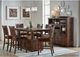 Jofran Inc. Cannon Valley Convertible High/Low Brown Table with Storage Base-2