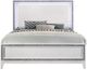 ACME Furniture Haiden White Eastern King Panel Bed with LED-0