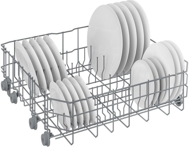 Beko 24" Fingerprint Free Stainless Steel Front Control Built In Dishwasher-3