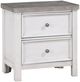 Homelegance® Ambrose Antique Gray/Antique White Nightstand-0