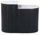 Zuo® Modern Ormara 2-Piece Black/White Side Table Set-1