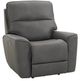 Bassett® Furniture Club Level Kenneth Gunmetal Wallsaver Power Recliner-0