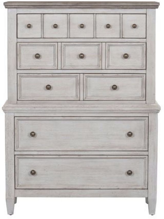 Liberty Furniture Heartland Antique White/Tobacco Chest-2