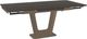 Amisco Customizable Amelia 72" Rectangular Extendable Table with 1" White Oak Veneer Top and 2 Leaves-1