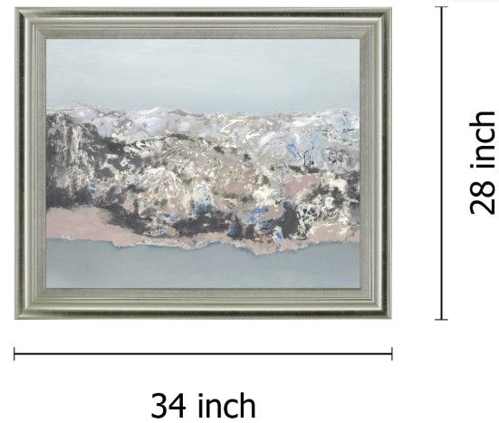 Classy Living Frosted Divide Wall Art-1